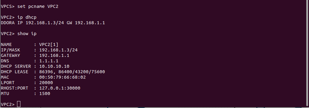 dhcp