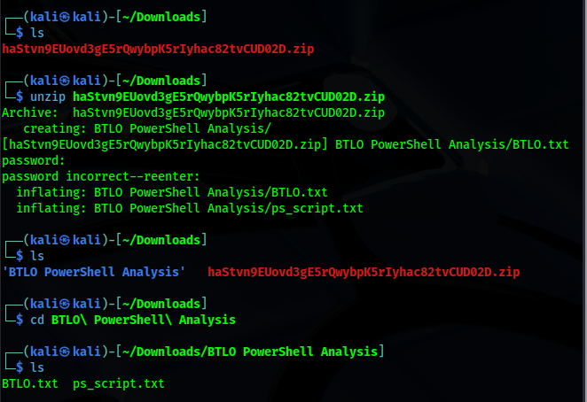 maliciousPowershellAnalysis