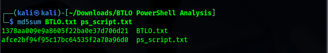 maliciousPowershellAnalysis