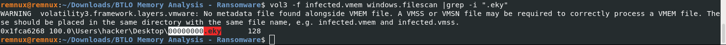 MemoryAnalysis-Ransomware